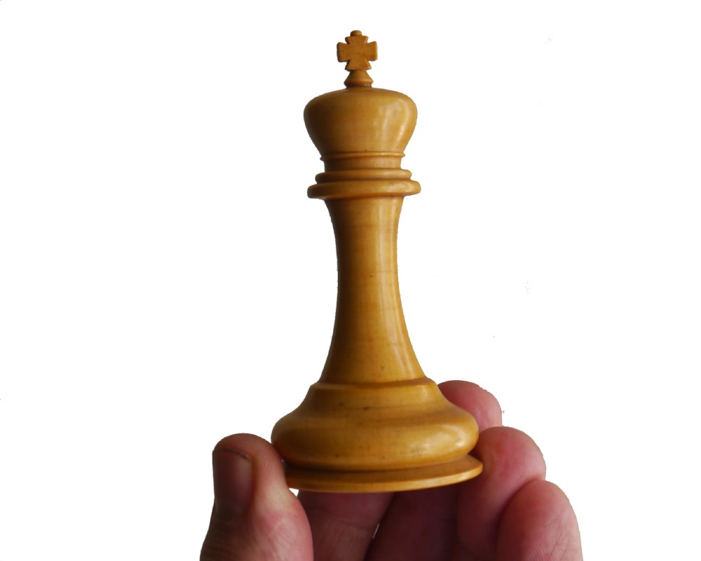 Antique Staunton Chess Set, Late 19th Century View IV