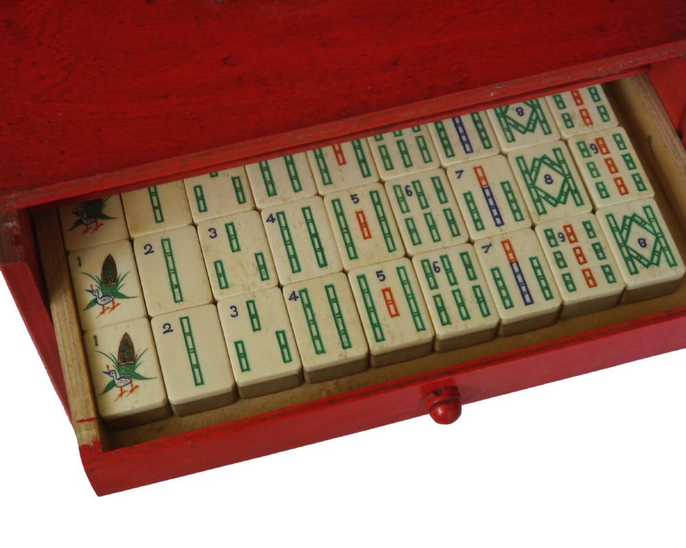 Chinese Mahjong Set, Shanghai, 1920s View V