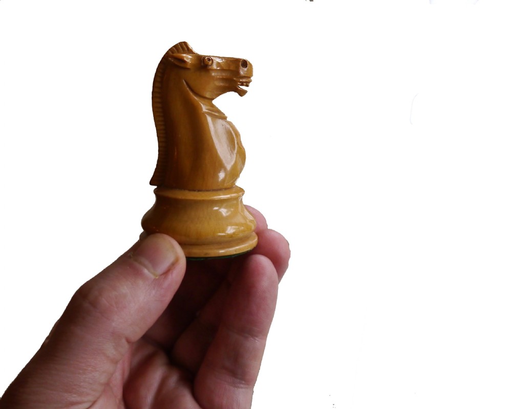 Jaques Staunton Tournament Chess Set, circa 1937 View III