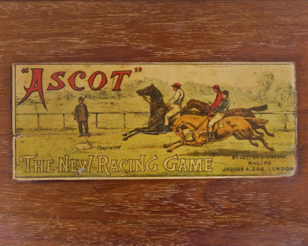Jaques Ascot Racing Game, 1891-99 View IV