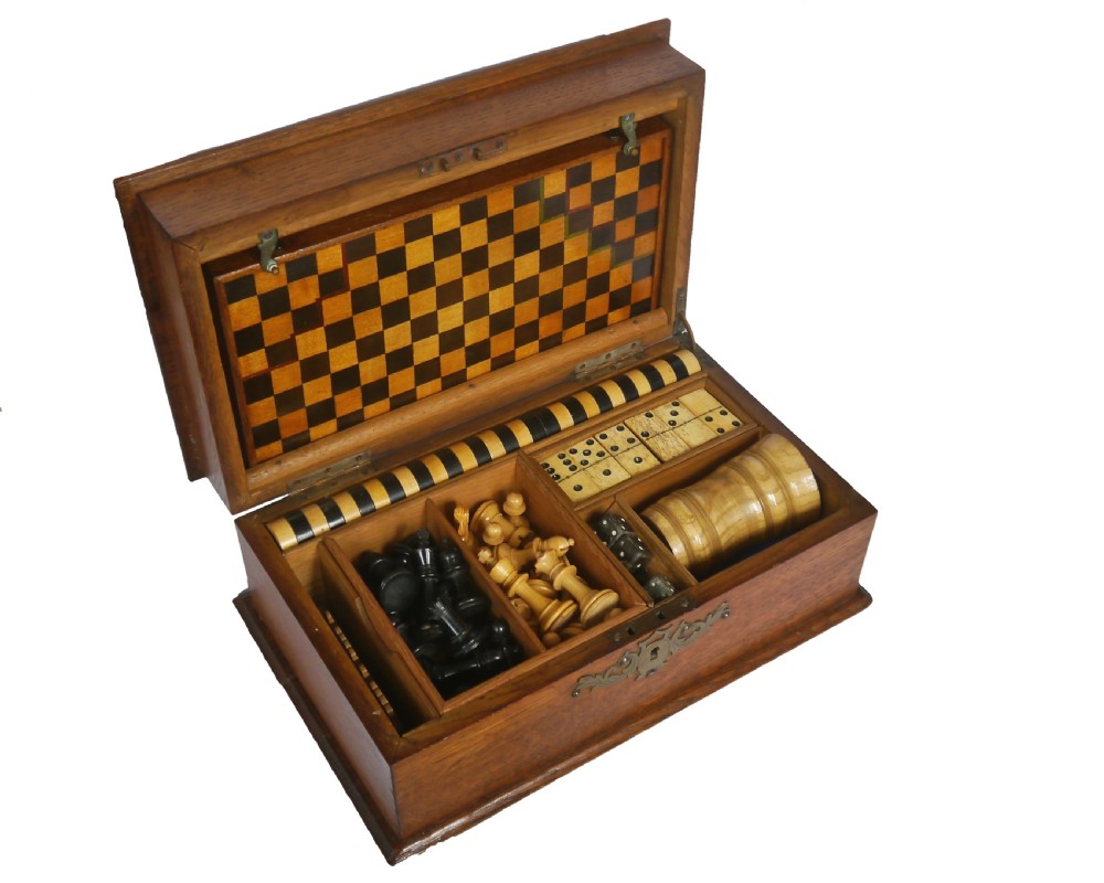 Antique Victorian Games Compendium View III
