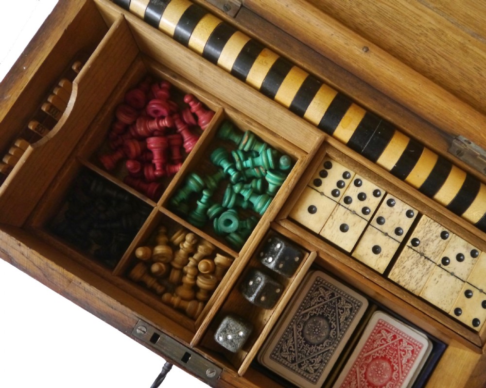 Antique Victorian Games Compendium View IV