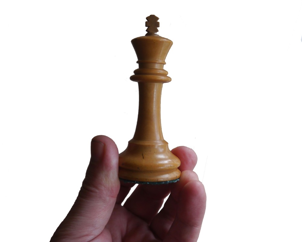 Antique Staunton ‘Whitty’ Staunton Chess Set, circa 1880 View II