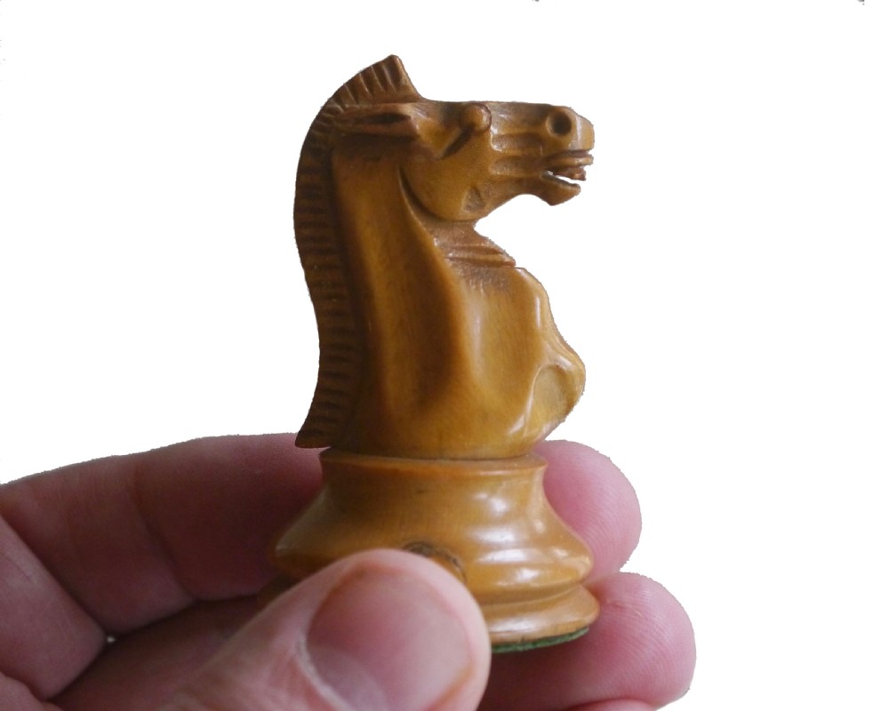 Antique ‘F. H. Ayres' Staunton Chess Set, circa 1880 View III