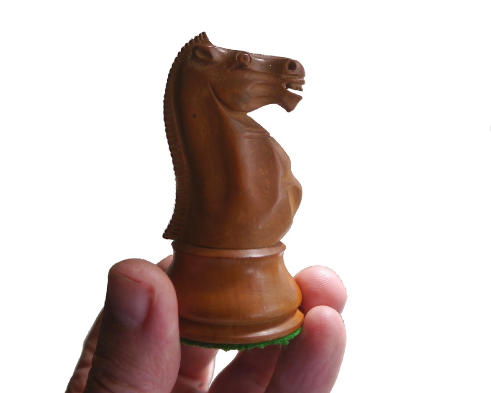 Fine 4.5 Inch Staunton Chess Set, circa 1880 View III