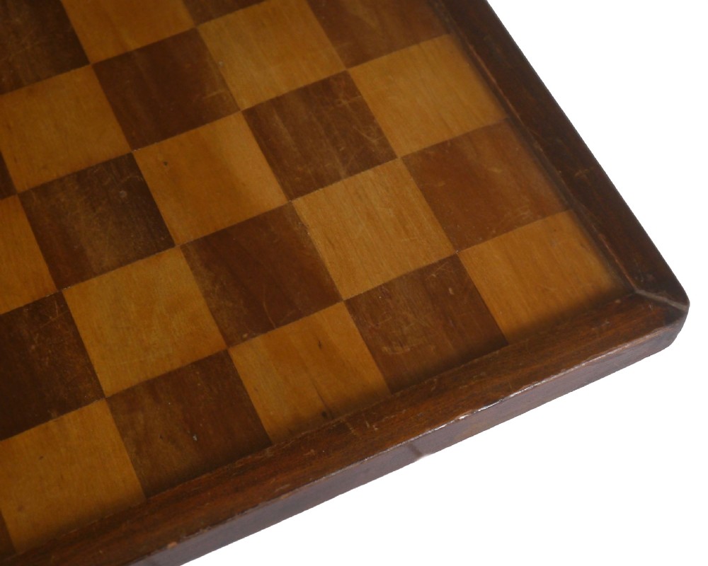 Antique English Chess Board, 19th Century View V