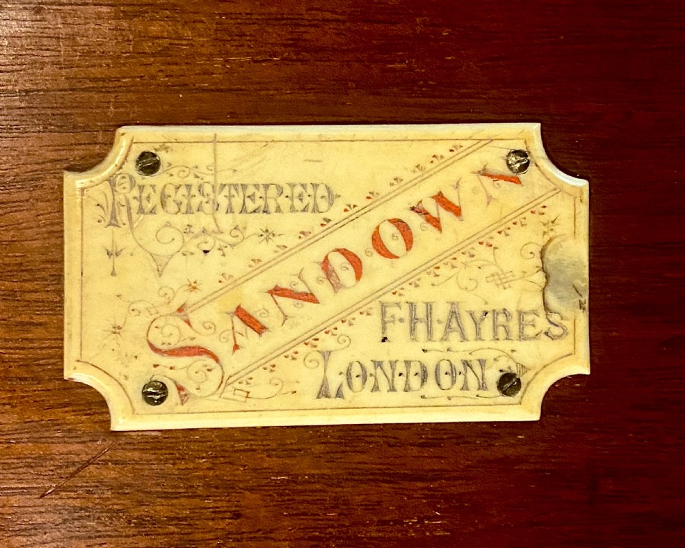 Antique “Sandown” Horse Racing Game by F. H. Ayres, 1920 View V