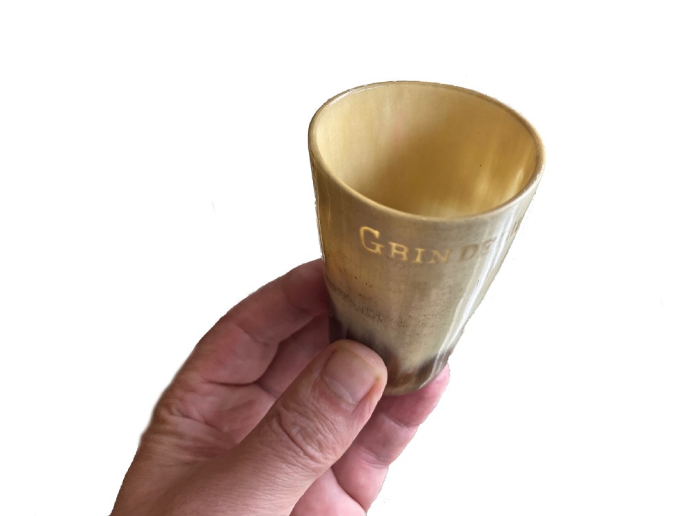 “Grindelwald’ Antique Horn Beaker/Shaker