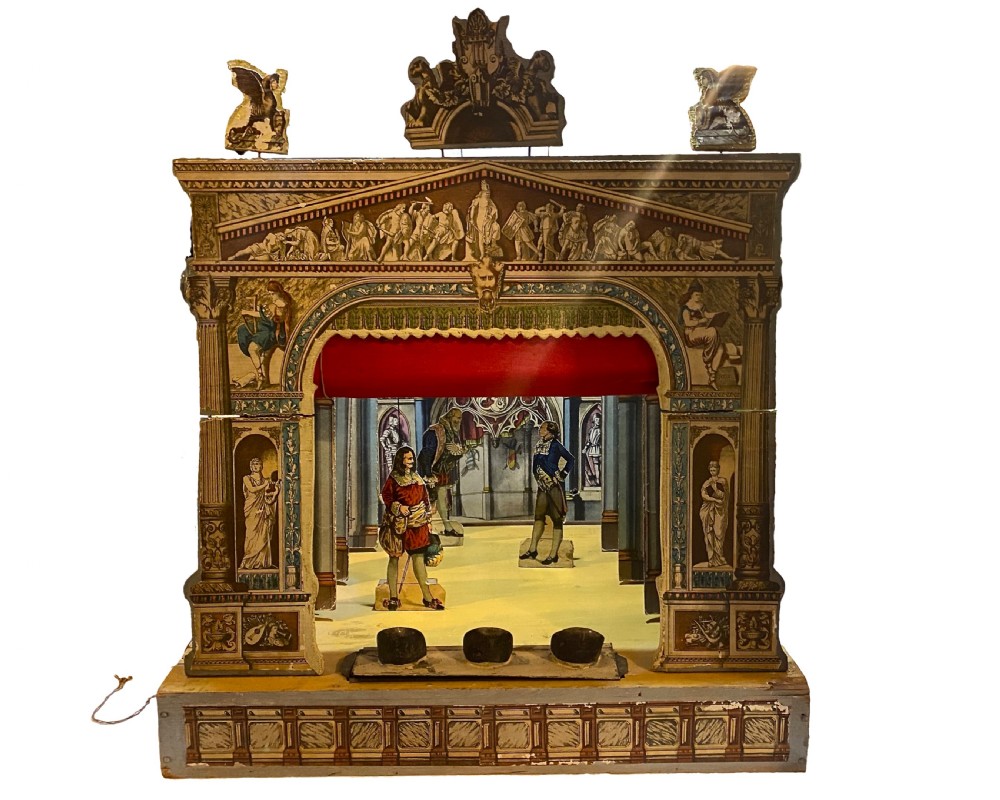 Rare Toy Theatre by Adolf Engel, circa 1880