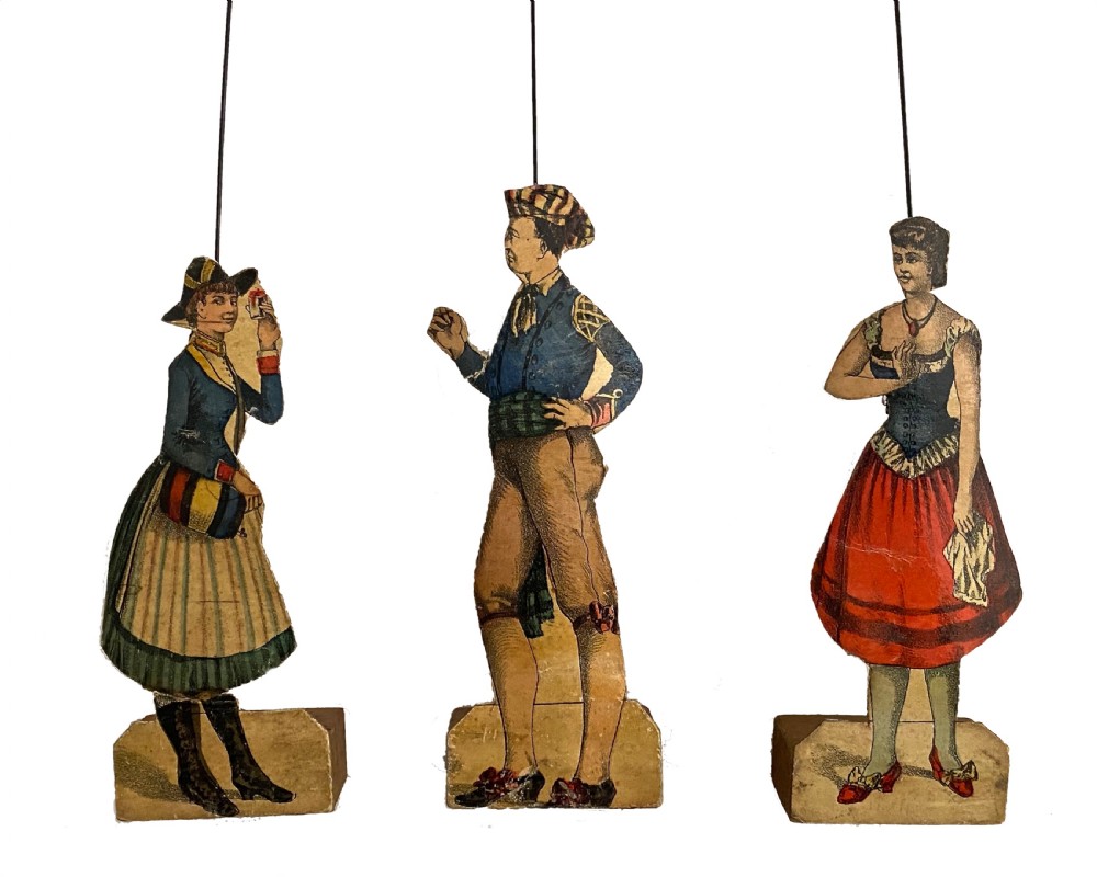 Rare Toy Theatre by Adolf Engel, circa 1880 View IV