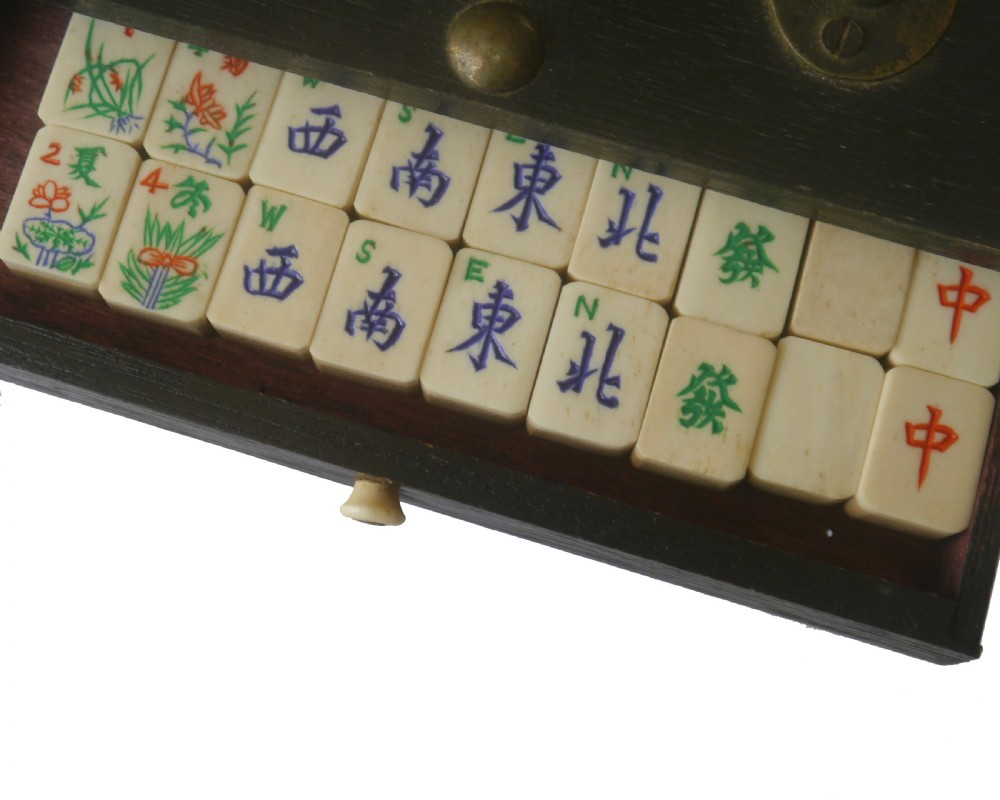 Ladies’ Mahjong Set, Shanghai, circa 1920 View II