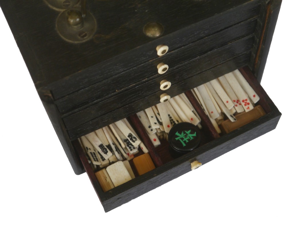 Ladies’ Mahjong Set, Shanghai, circa 1920 View III