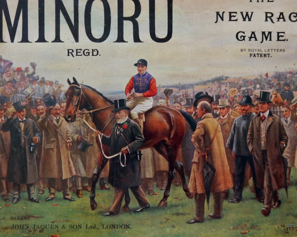Jaques Minoru Horse Racing Game circa 1909 View III