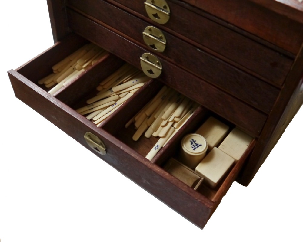 Good Shanghai Mahjong Set, circa 1925 View III