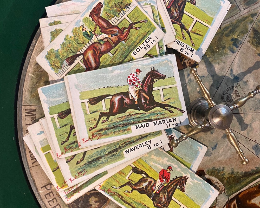 Antique ‘Sandown’ Horse Racing Game by F. H. Ayres, circa 1920 View III