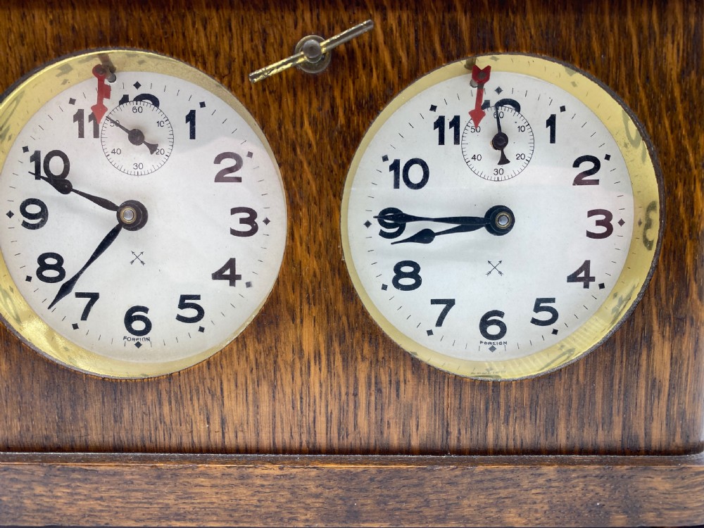 Hamburg American Clock Company Chess Timer View IV