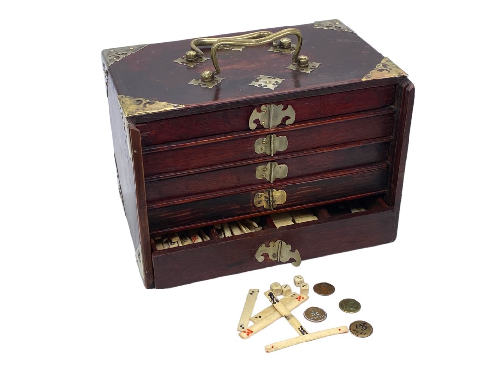 Chinese Majong Set, Shanghai, 1920s