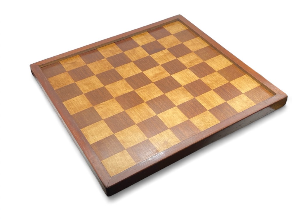 Antique English Chess Board, circa 1890