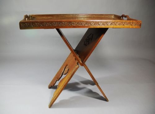 Teak Eastern Folding Tray Top Table