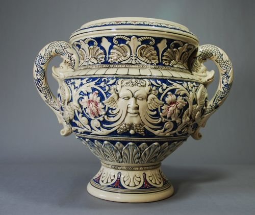 19thc Pottery Jardiniere