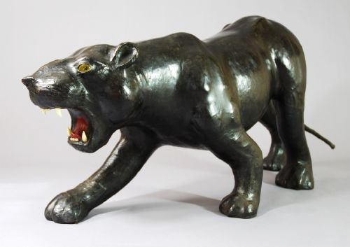 Decorative Panther Stool by Liberty