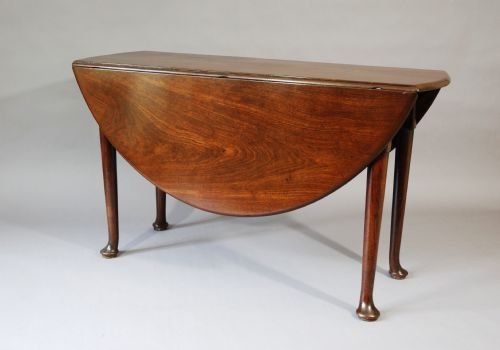 18thc Mahogany Pad Foot Table
