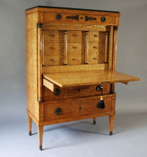 Hungarian Ash Secretaire a Abattant