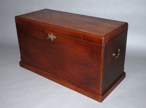 18th Mahogany Blanket Chest