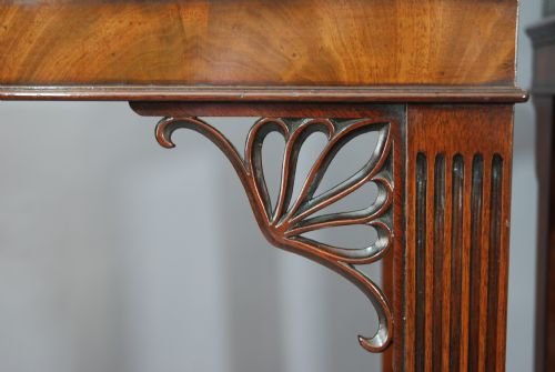 fig 1. Pair of Adam Style marble top tables
