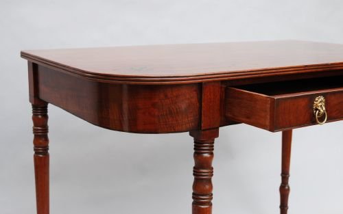 fig 1. Regency mahogany side table