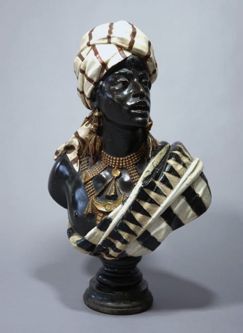 Nubian Plaster Bust
