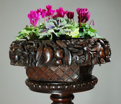 fig 1. Anglo Indian hardwood jardiniere stand