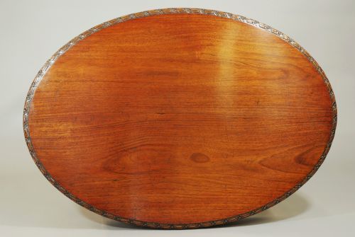fig 3. Early 20thc mahogany centre table in the Classical style