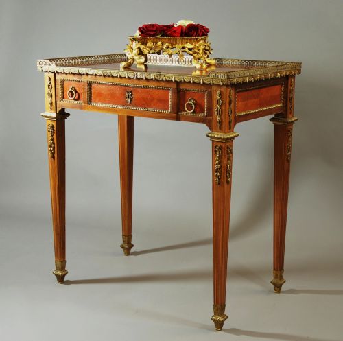 French Kingwood Side Table of Good Quality