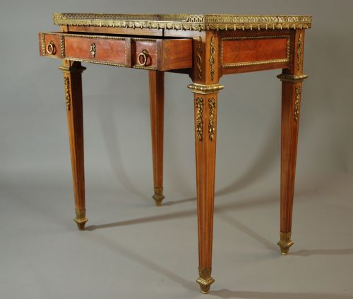 fig 1. French Kingwood side table of good quality