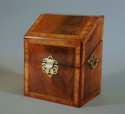 Mahogany Stationary Box in the Georgian Style