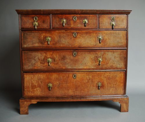 Early 18thc George I Walnut Chest of Drawers