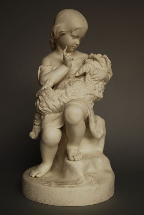 19th Century Parian Figure 'Go to Sleep'