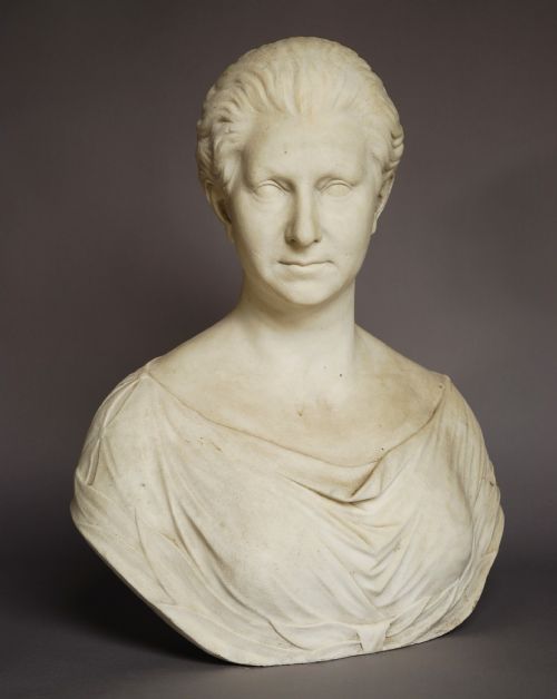 A Fine Quality Late 19th Century Life Size Marble Bust of Queen Victoria