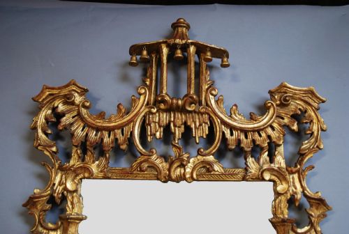 fig 1. Early 20th c Chinese Chippendale style mirror
