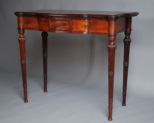Late 19th Century Mahogany Card Table