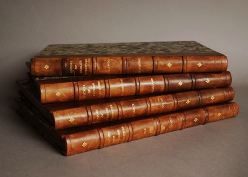 Complete Set of 'A History of English Furniture' by Percy Macquoid R.i.(4 Volumes 1904-1908)