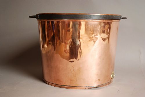 Large Polished French Copper Copper