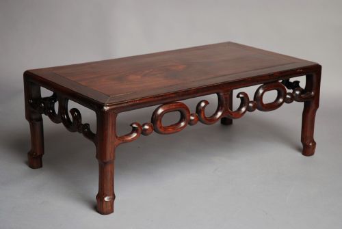 Early 20th Century Padouk Chinese Low Table