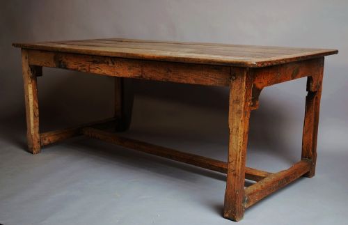 Welsh Late 18th Century Oak Farmhouse Table of Superb Patina