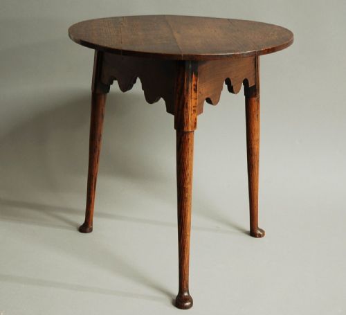 Late 18th Century Oak & Ash Cricket Table