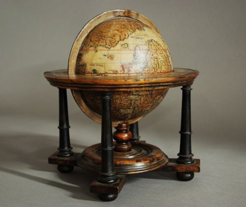 Edwardian Terrestrial Table Globe