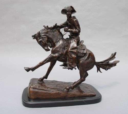 'The Cowboy' Bronze After Frederic Remington