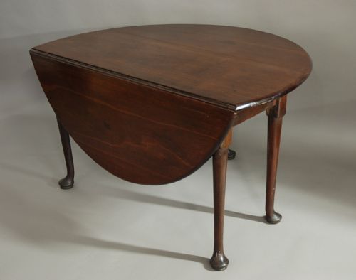 18th Century Mahogany Pad Foot Table