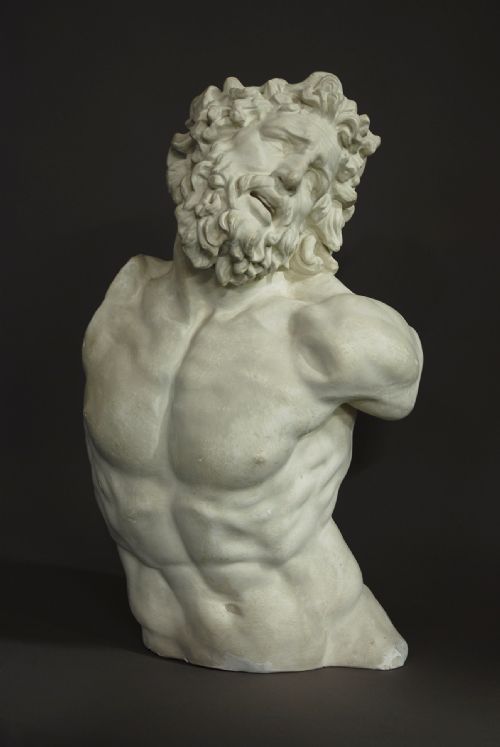 Plaster Torso Figure of the Trojan Priest Laocoon